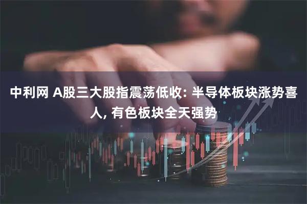 中利网 A股三大股指震荡低收: 半导体板块涨势喜人, 有色板块全天强势
